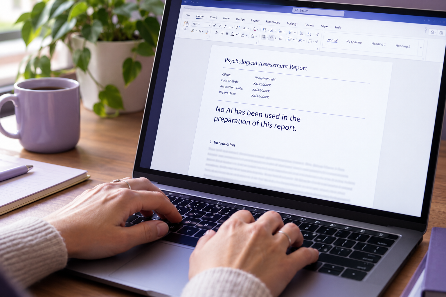 Article image for What does it mean with an IME report states, "no AI has been used in the preparation of this report"?