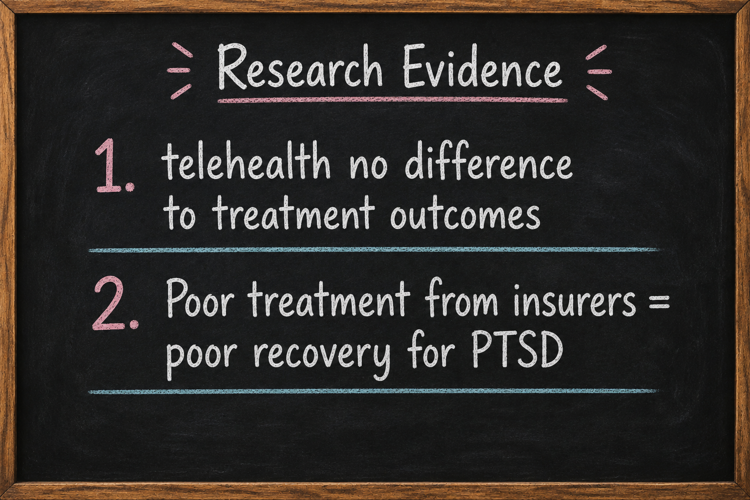 Article image for What does the research say about using telehealth to treat clients ? Vs  does the insurer's behaviour matter?