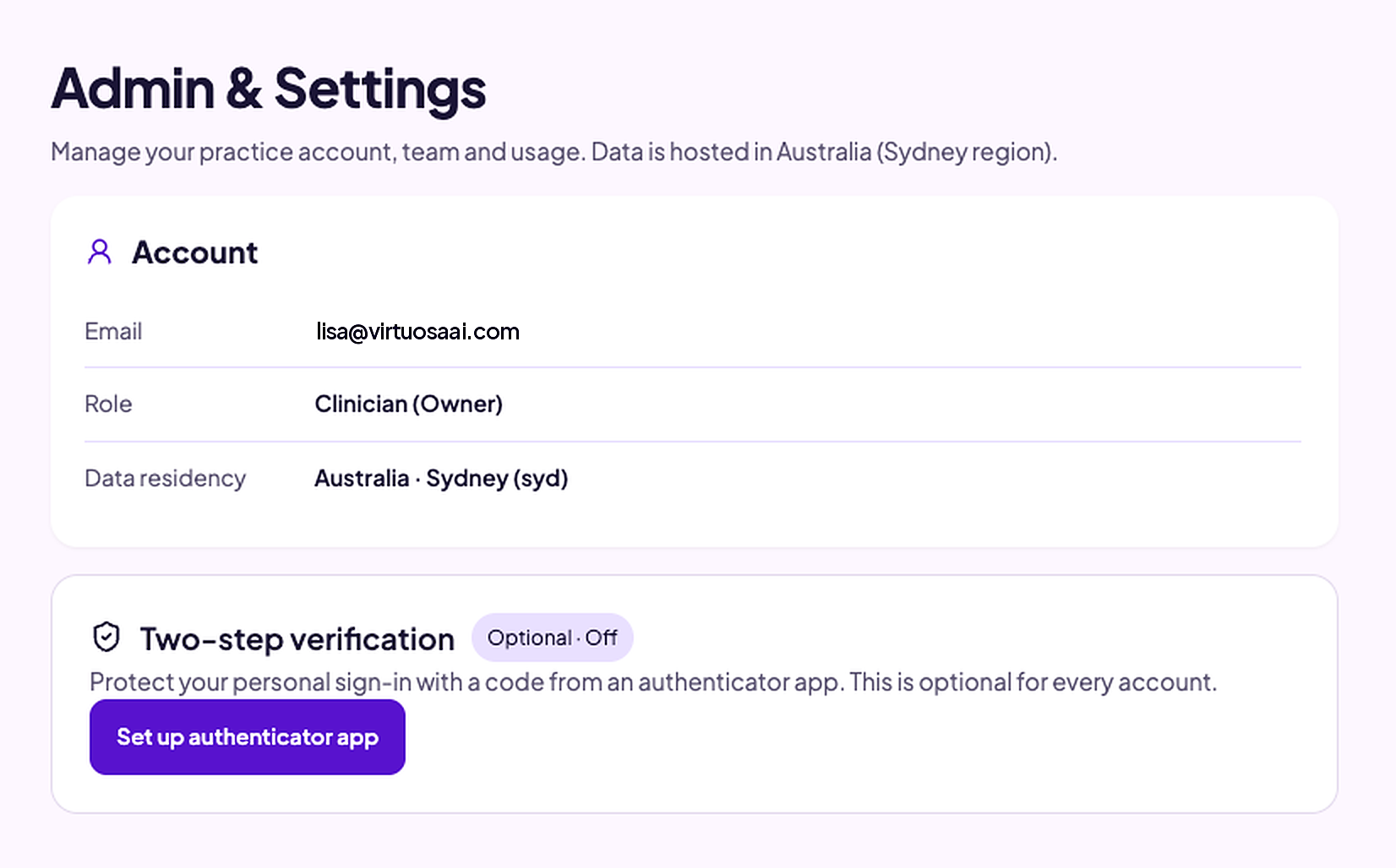 Article image for Double authentication - Where to find it
